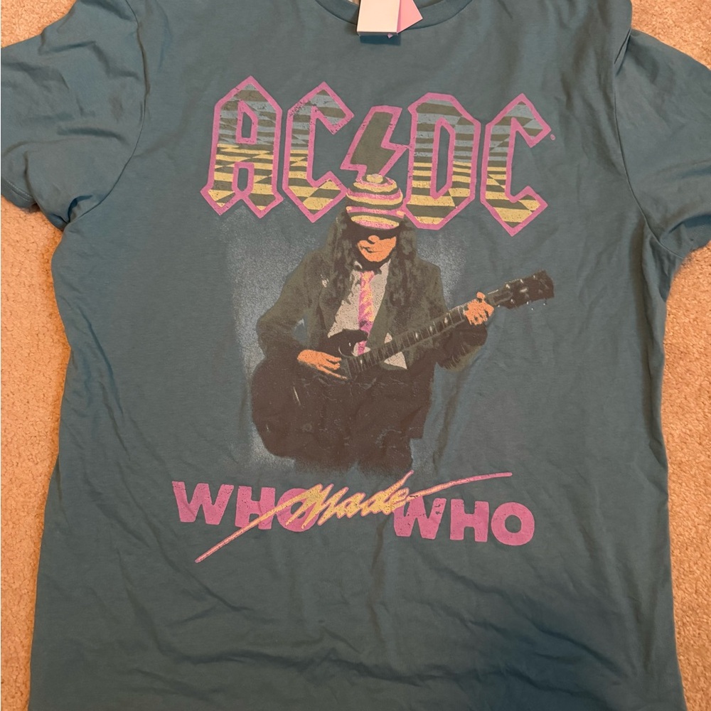 AC/DC Graphic Tee - Green